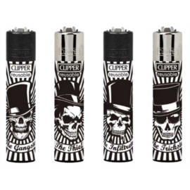 Clipper aansteker Party skulls