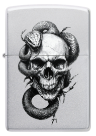 Zippo 60007695 Skull and Snake Design