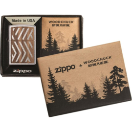 Zippo 60004582 Woodchuck Herringbone Sweep
