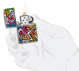 Zippo 60006191 Zippo Colorful Graffiti Design