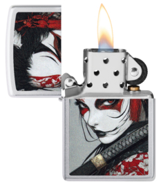 Zippo 60007516  Samurai Woman Design