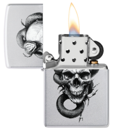 Zippo 60007695 Skull and Snake Design