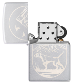 Zippo 60007371  Hunting Dog Design