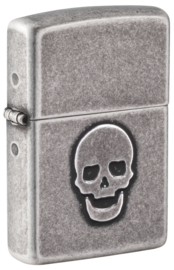 Zippo 60007527  Stamped Skull Design