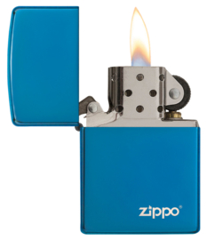 Zippo 60001579 Saphhire with Logo