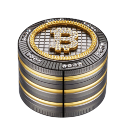 Grinder bling-bling Bitcoin Ø 50mm