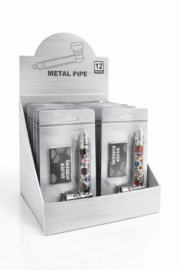 Metal pipe met gaasjes op blister (12)