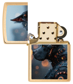 Zippo 60007644 Futuristic Dog Design