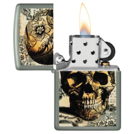 Zippo 60006886 49843 Skull Vintage