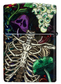 Zippo 60007650 Psychedelic Skull Design