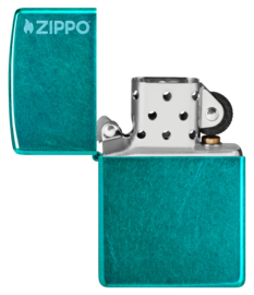 Zippo 60007678 Candy Teal with Zippo Logo