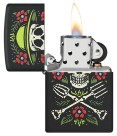 Zippo 60007716 Skull Gardener Design