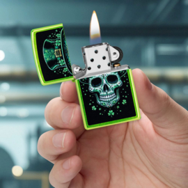 Zippo 60007864 24513 Irish Skull Design