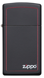 Zippo 60001438 Slim Black Matte Zippo Border