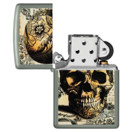 Zippo 60006886 49843 Skull Vintage