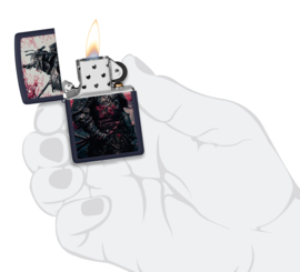 Zippo 60007373  Samurai Warrior Design