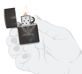 Zippo 60007541  Smokey Leaf Design