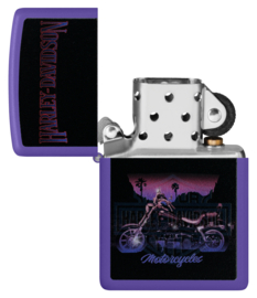 Zippo 60007424  Harley Black Light