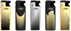 Aansteker METAL CASE turbo Elgant gold (25)