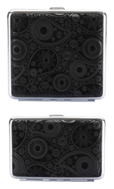 Sigaretten koker elastiek 20 & 14st.  Mandala (12)