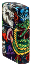 Zippo 60007650 Psychedelic Skull Design