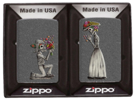 Zippo 60002305 211 Day Of Dead Skulls Set