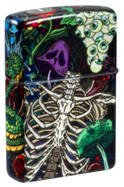 Zippo 60007650 Psychedelic Skull Design