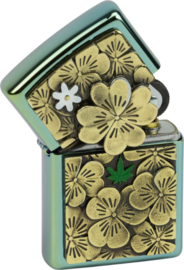 Zippo Trick golden clover leave Limited Edidtion 1000st