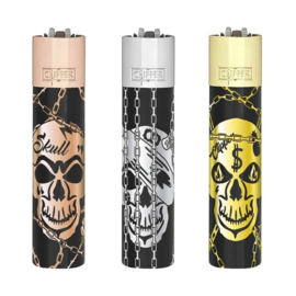 Clipper aansteker metal Deadly Chains