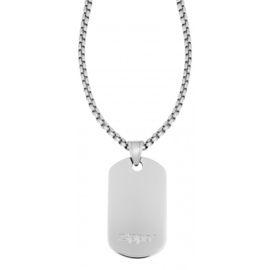 Zippo Plate Pendant Necklace