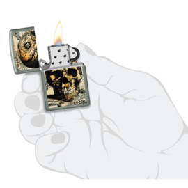Zippo 60006886 49843 Skull Vintage