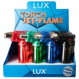 Torch jetflame transparant h: 10 cm (12)