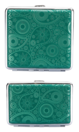 Sigaretten koker elastiek 20 & 14st.  Mandala (12)