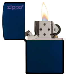 Zippo 60001569 Navy Blue Matte w/ Logo