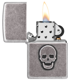 Zippo 60007527  Stamped Skull Design