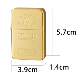 Benzine aansteker Gold (12)