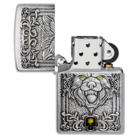 Zippo 60006751 200 Wolf Emblem Design