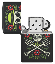Zippo 60007716 Skull Gardener Design