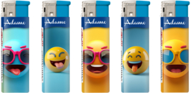 Aansteker met gewone vlam smiley (50)