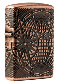 Zippo 60005451 29736 World Map Design
