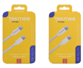 Tekmee  1mtr Type-C / Type-C 3A