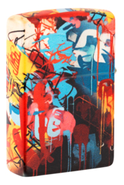 Zippo 60007208  Street Art Face Design