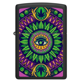 Zippo 60006550 Cannabis Pattern Design