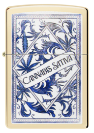 Zippo 60007717 Cannabis Sativa Design