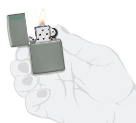 Zippo 60006255 SAGE with ZIPPO LOGO