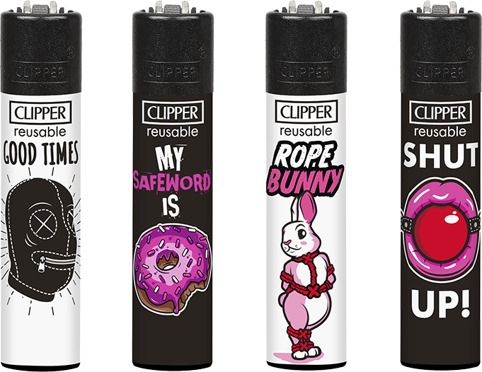 Clipper aansteker vuursteen Slogan 35