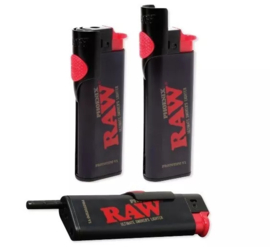 Raw Lighter met "windscherm en stamper" (30)