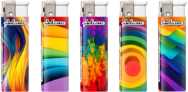 Aansteker gewone vlam Colorful (50)