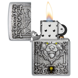 Zippo 60006751 200 Wolf Emblem Design