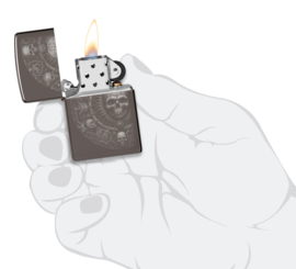 Zippo 60007365  Skull Mandala Design